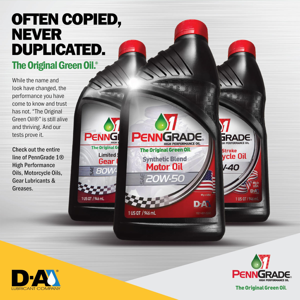 PENN GRADE1 five-quart container next to household items for scale