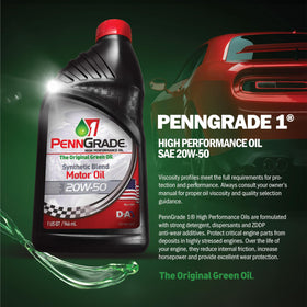PENN GRADE1 cap and pour spout close-up for clean, easy refilling