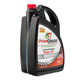 PENN GRADE1 oil film macro showing strong lubricating protection