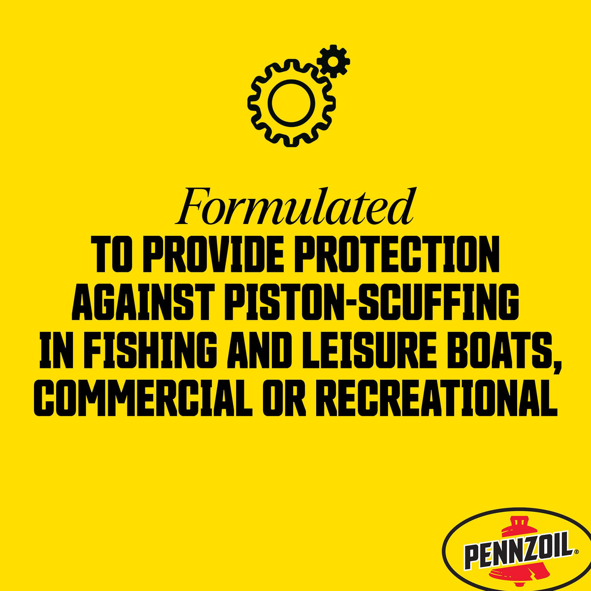 Three-pack case of Pennzoil Marine XLF showing size and convenient storage benefit