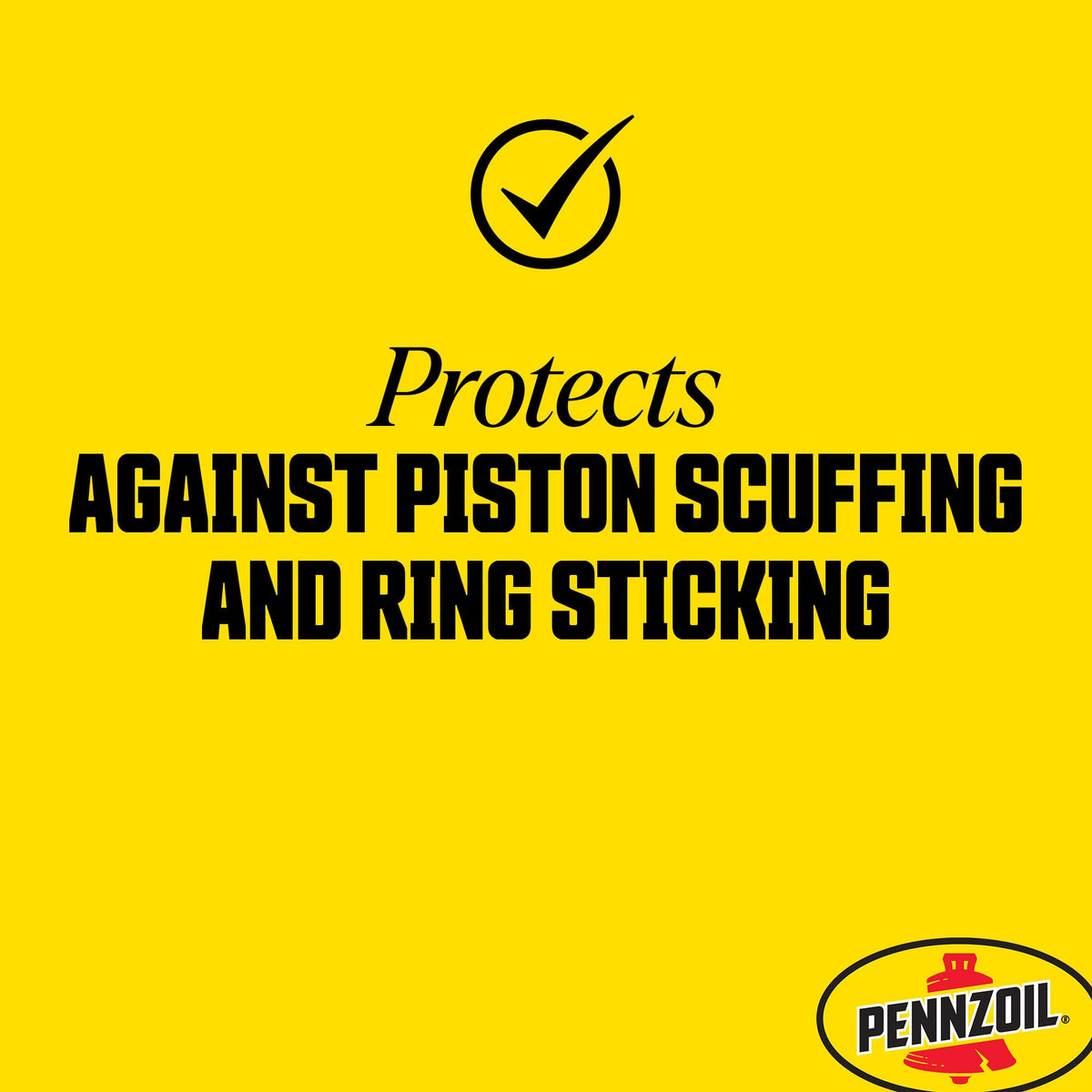 Pennzoil used on boat motor and trimmer showing versatile protection for marine and yard tools