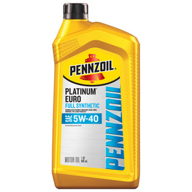 Pennzoil bottle front view showing product and benefits