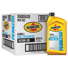 Pennzoil bottle front packaging showing product and benefits