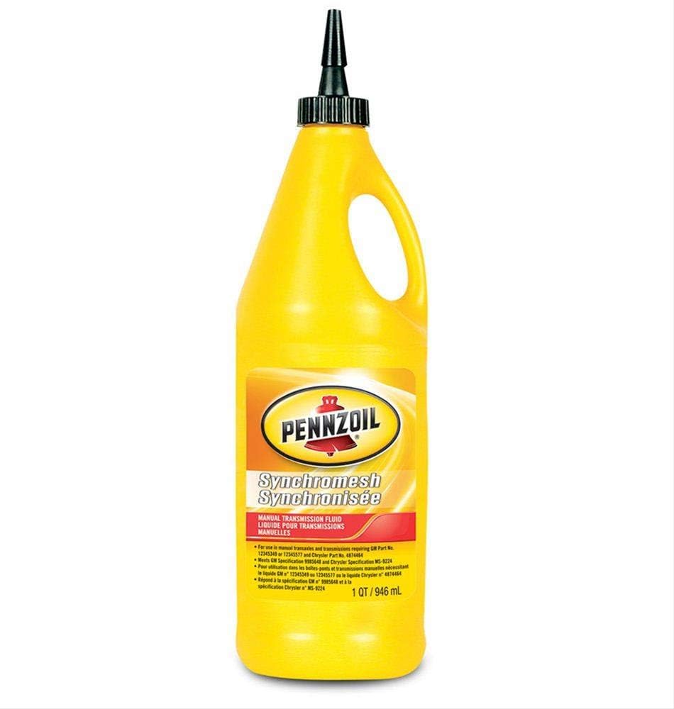 Pennzoil front bottle view showing label for easy identification and reliable maintenance