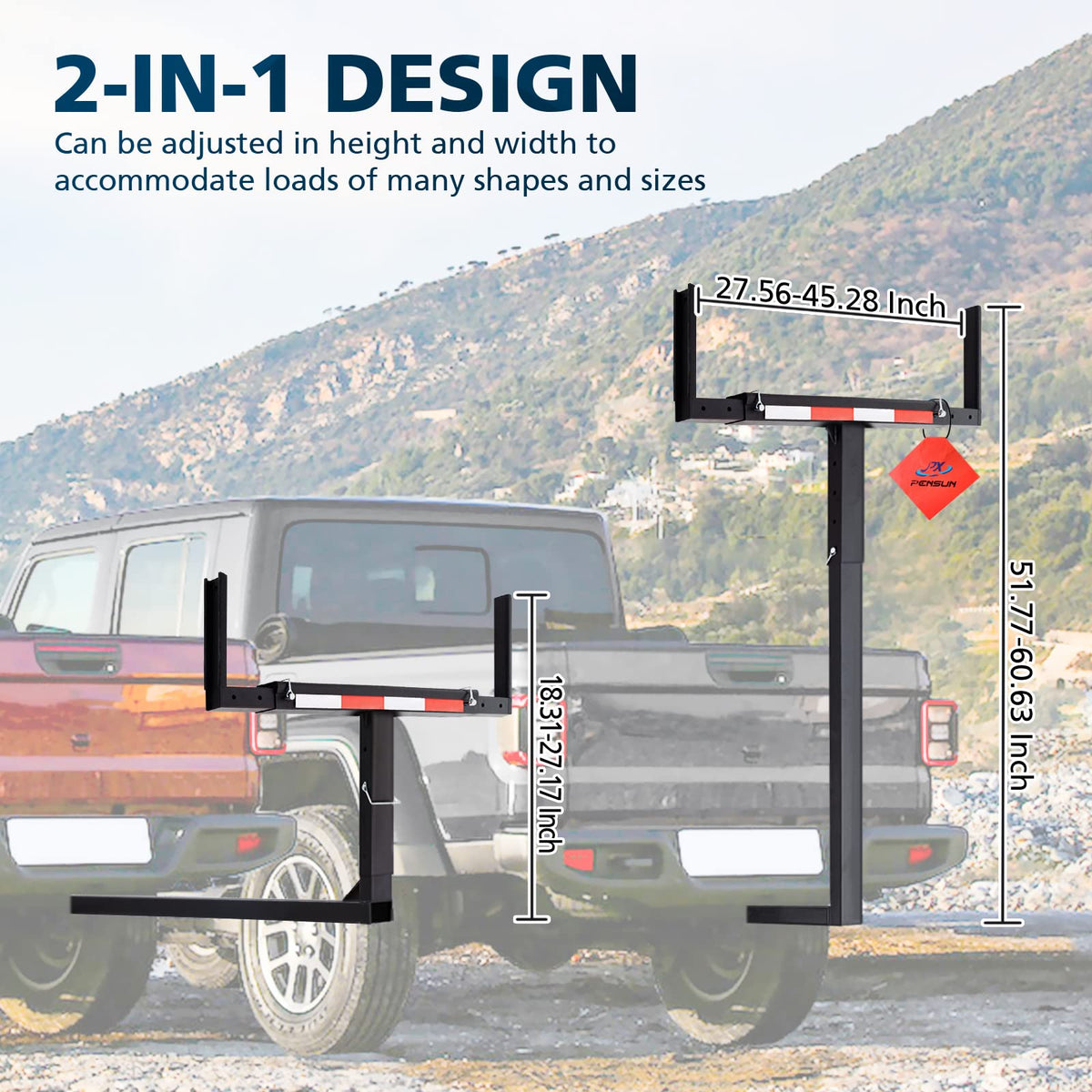 PENSUN close-up of alloy steel frame highlighting durable construction