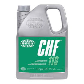 CRP Automotive Pentosin CHF 11S front label showing 5L container and approvals, clear identification benefit