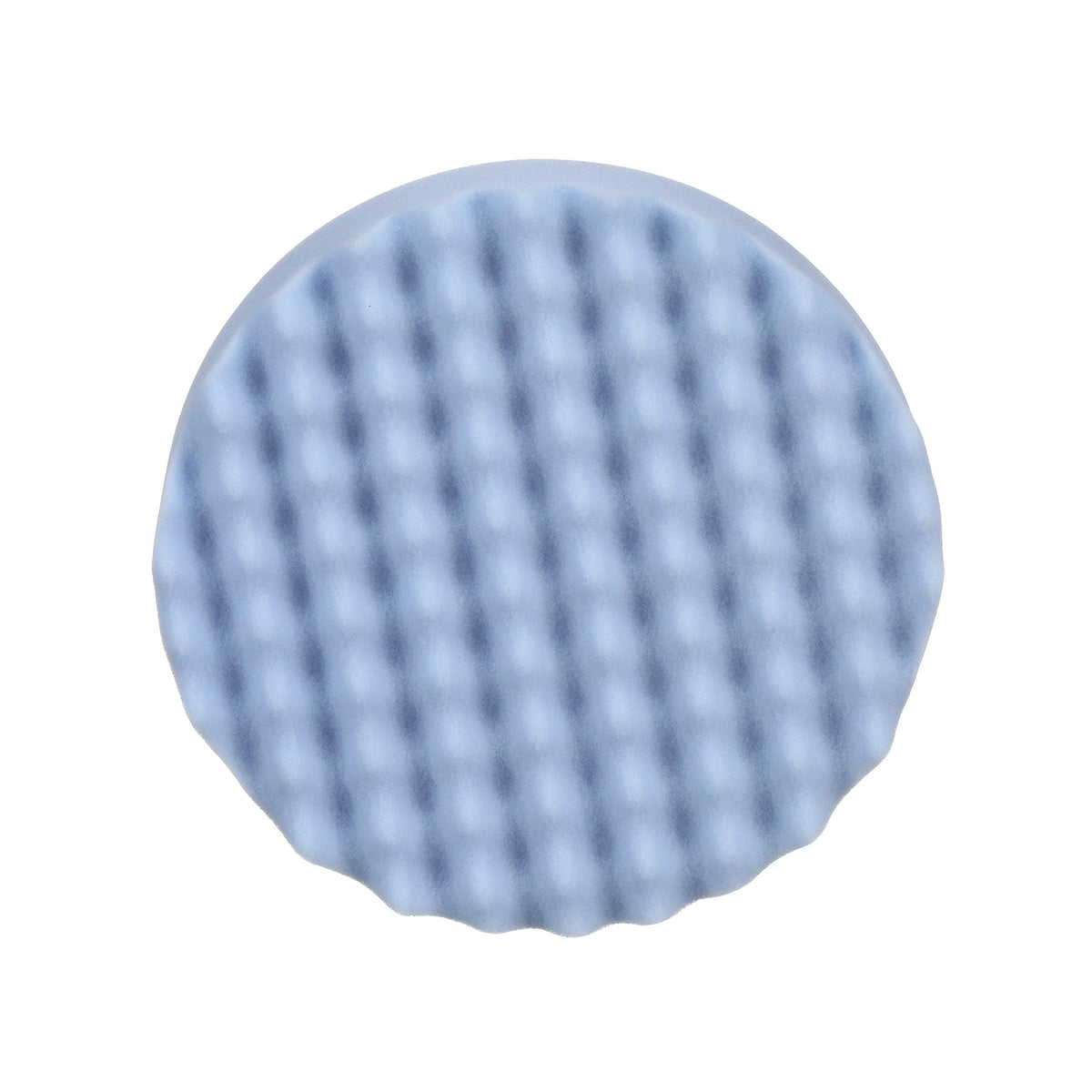Perfect-It 3M front view of 8 inch pad showing shape and quick alignment benefit
