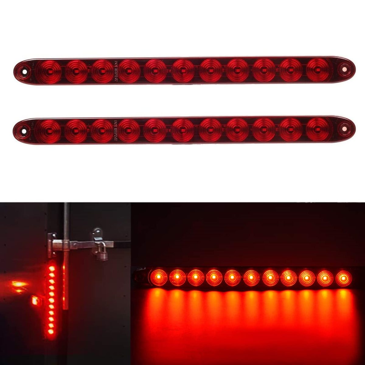 PerfecTech close-up of 11 LED diode array for intense, even visibility benefit