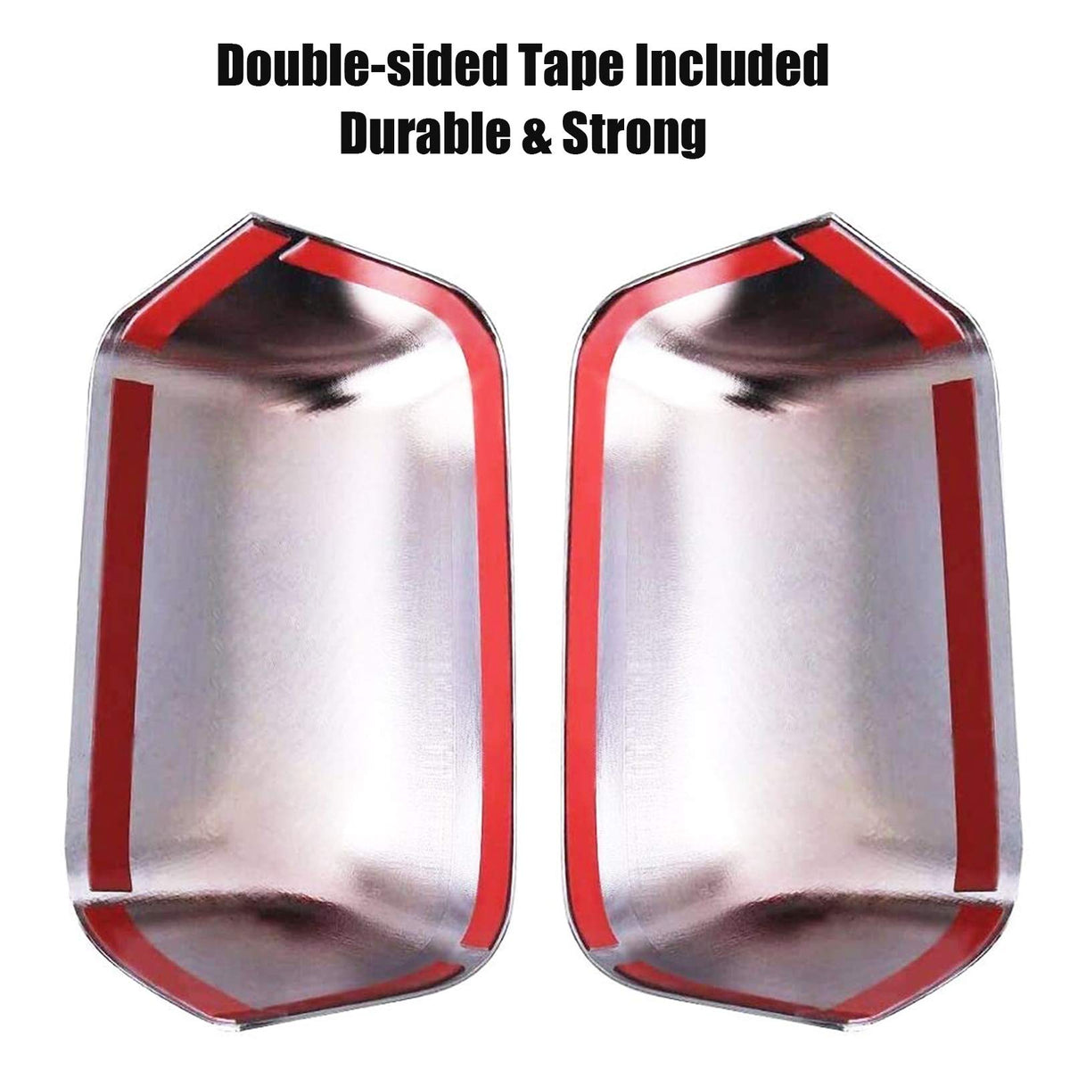 PerfecTech side-angle demonstrating contour fit to Super Duty mirror for accurate match