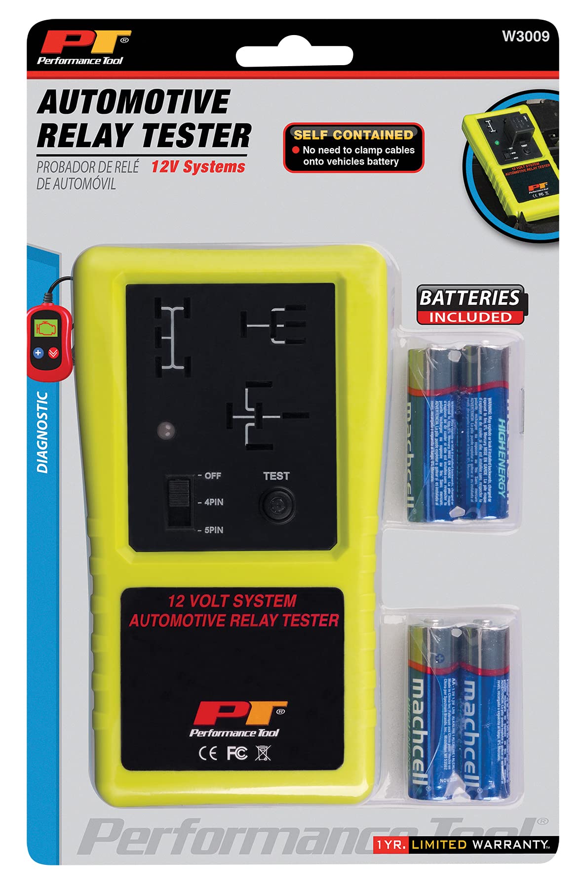 Performance Tool beside screwdriver for scale showing compact portable size