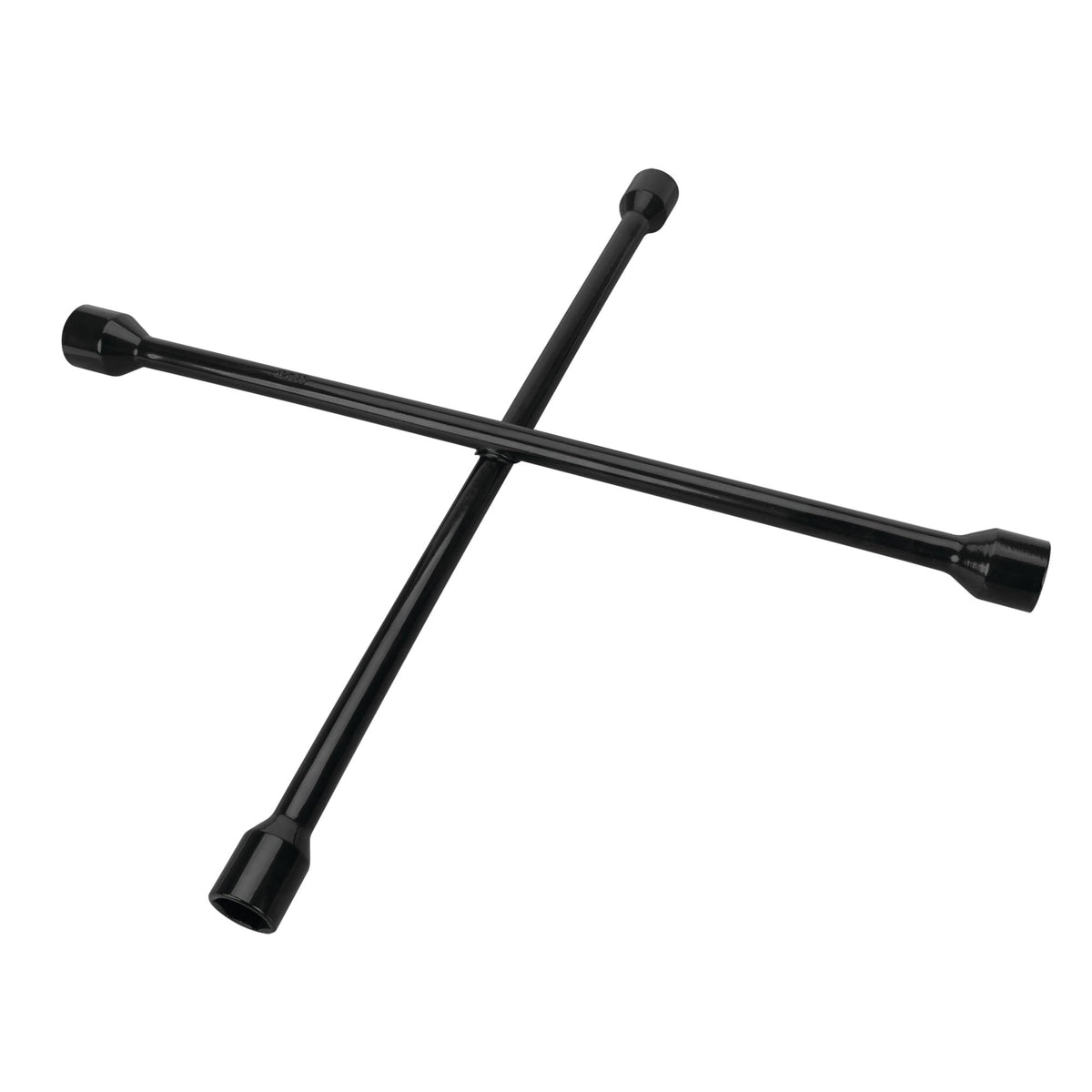 Performance Tool front view showing 4-way lug wrench and socket ends, dependable roadside tool