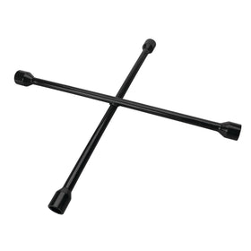 Performance Tool front view showing 4-way lug wrench and socket ends, dependable roadside tool