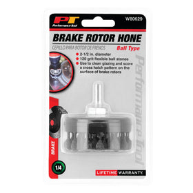 Performance Tool in use on rotor demonstrating improved surface texture and quieter braking