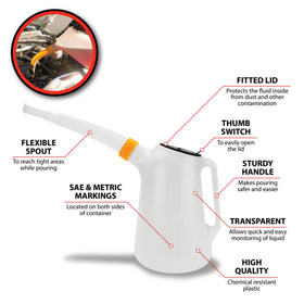 Performance Tool W4046 flexible spout close-up demonstrating precise reach