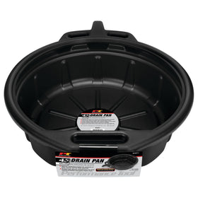 Performance Tool W4071 placed under a car drain plug to demonstrate spill reduction