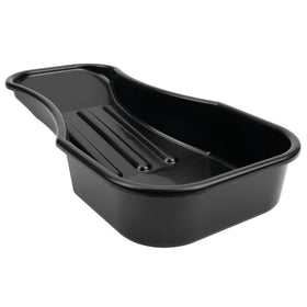 Performance Tool front view of W4073 pan showing full shape and containment benefit