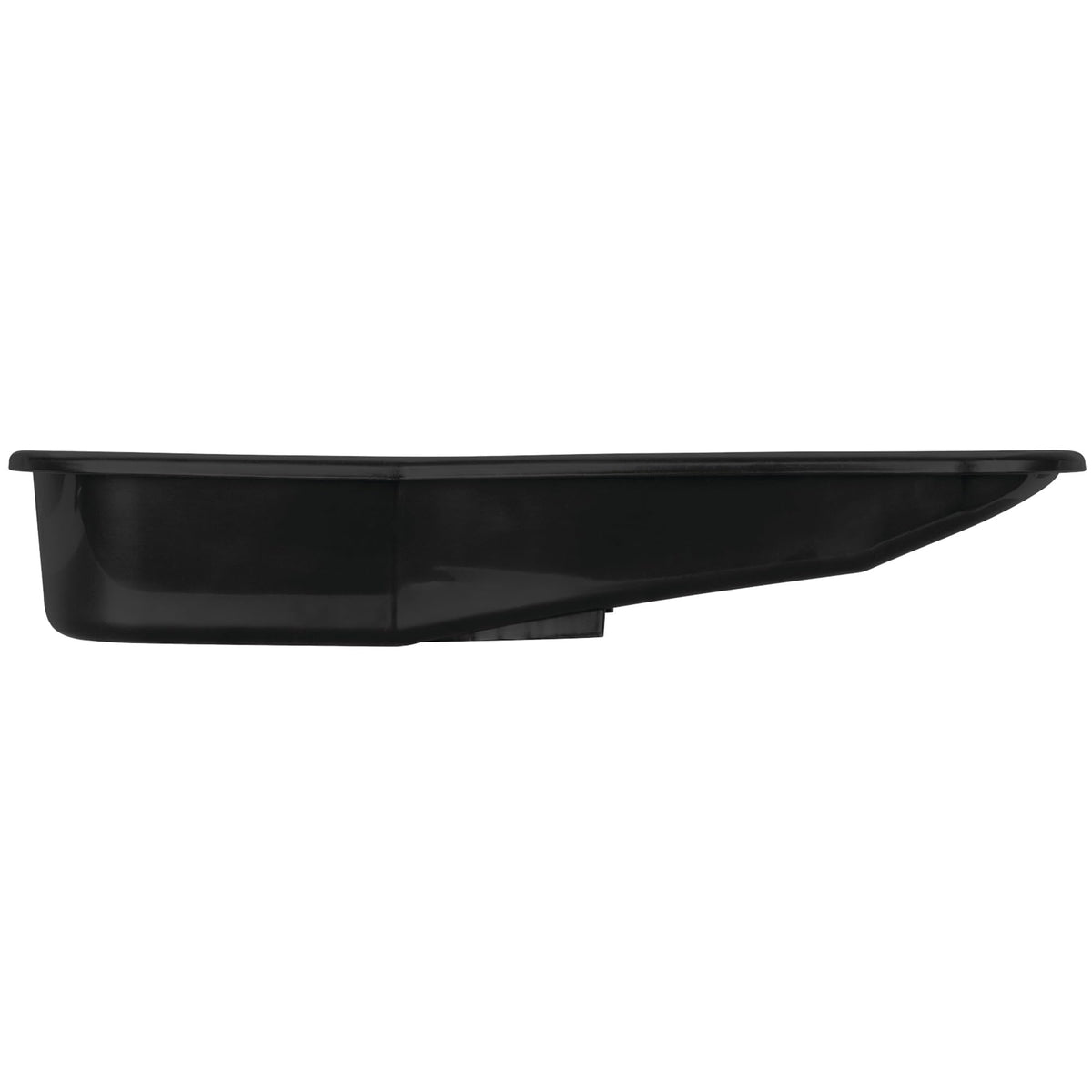 Performance Tool detail of splash-guard lip preventing oil splashes