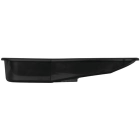 Performance Tool detail of splash-guard lip preventing oil splashes