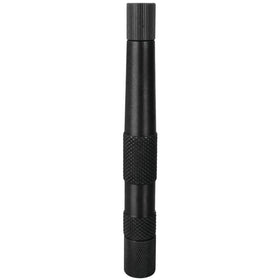 Performance Tool W54209 seated on angled Zerk fitting flushing clog for restored flow