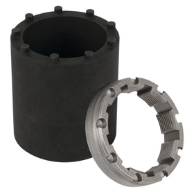 Performance Tool W83006 beside a ruler showing length and scale for deep axle access benefit