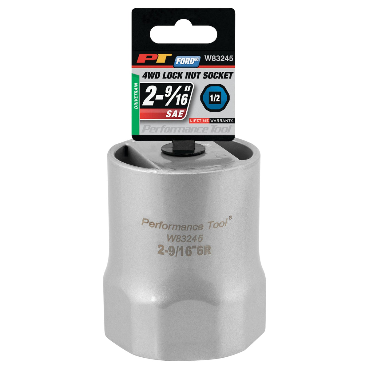 Performance Tool W83245 packaging and label showing model and compatibility for quick ID