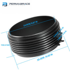 Permabrace size comparison with boat key illustrating accurate scale and fit