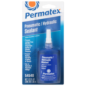 Permatex 54540 front label showing product size and sealing purpose