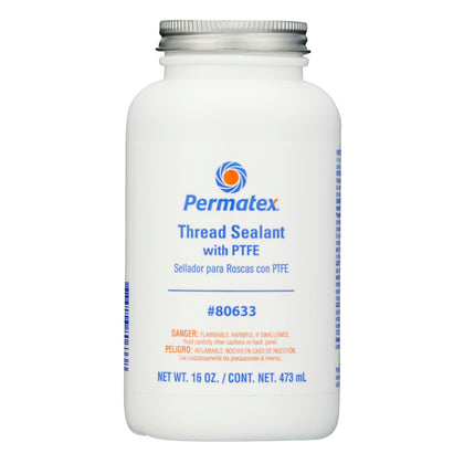 Permatex 80633 front label showing product name and red tube for easy identification and use