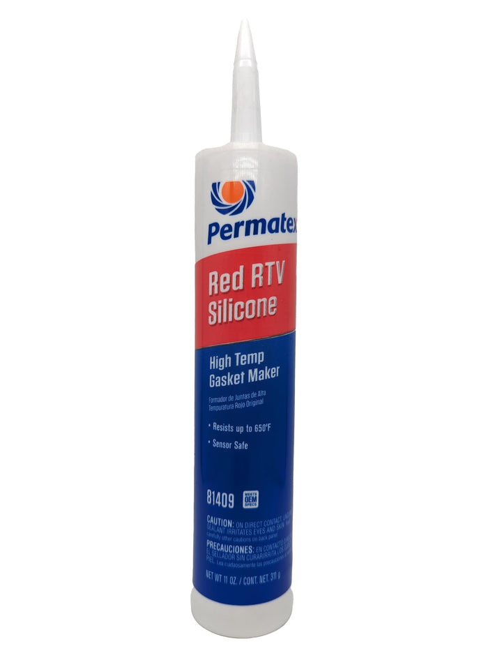Permatex 81409 front tube showing product label and size for easy identification and selection