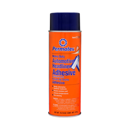Permatex aerosol front label showing product name and size for quick ID and confidence