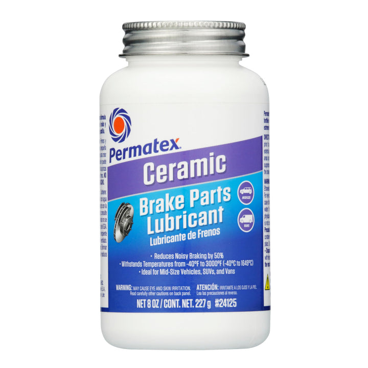 Permatex front packaging showing product label and 8 oz benefit