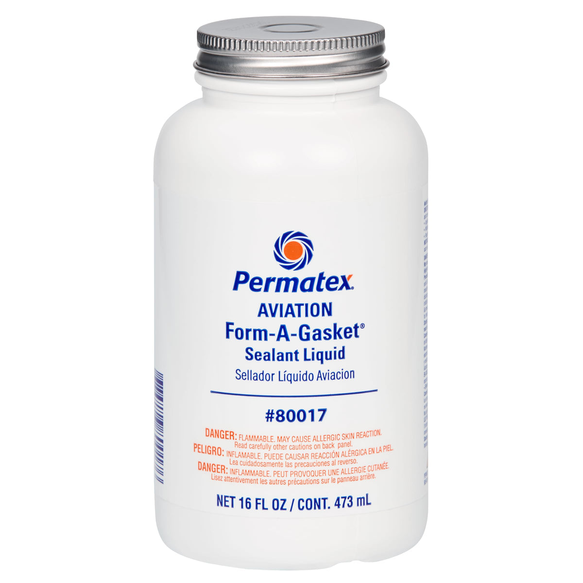 Permatex front packaging showing brush-top applicator and easy precise application