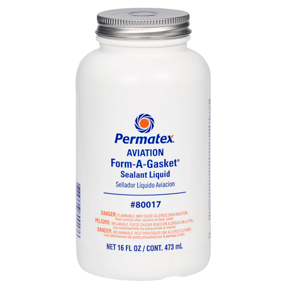 Permatex front packaging showing brush-top applicator and easy precise application