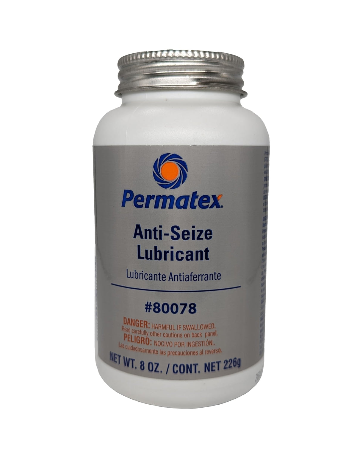 Permatex front packaging 8 oz jar showing label and benefits for easy identification