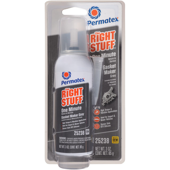 Permatex tube front packaging showing product name and 3 oz size for quick identification and purchase