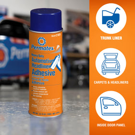 Permatex spray nozzle detail illustrating precise application and clean spray control