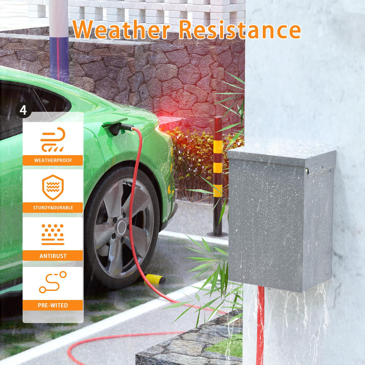 Perpending panel installed on RV exterior demonstrating easy hookup and reliable outdoor use