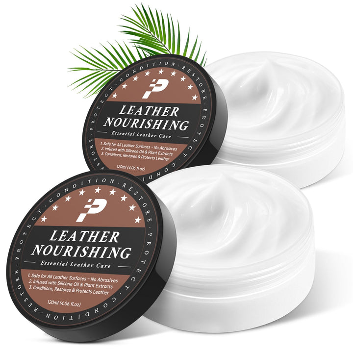 PERPOTAO front packaging showing two-conditioner jars and readable label benefiting storage