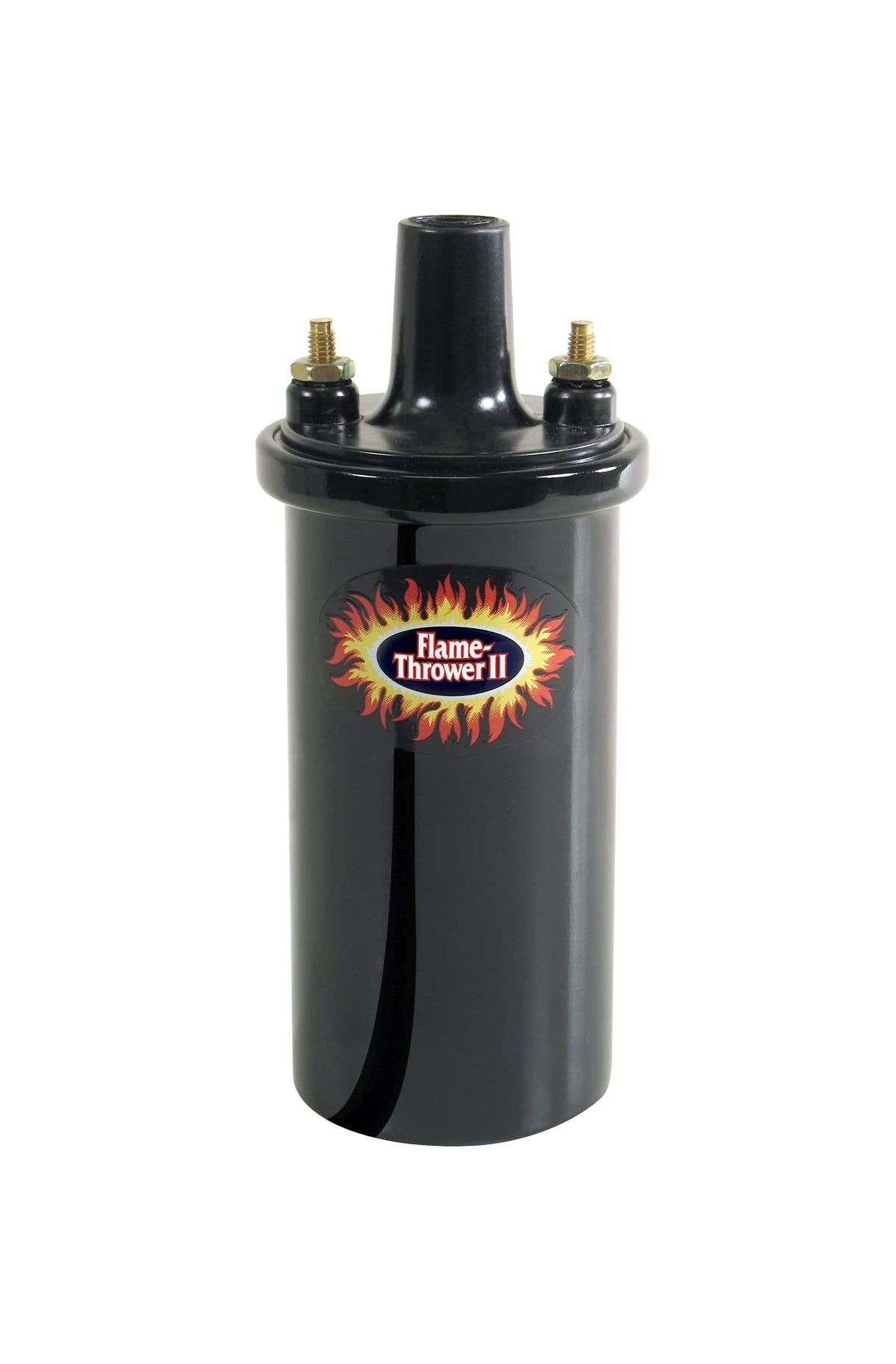 Pertronix flame-thrower II front view showing compact coil and improved spark performance