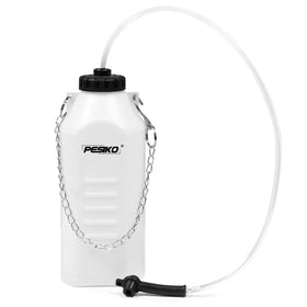PESIKO 1L bottle front view showing clear reservoir and lid for easy monitoring