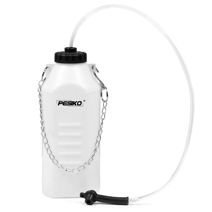 PESIKO 1L bottle front view showing clear reservoir and lid for easy monitoring