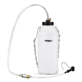 PESIKO front bottle view showing clear 1L capacity and sturdy construction for clean collection