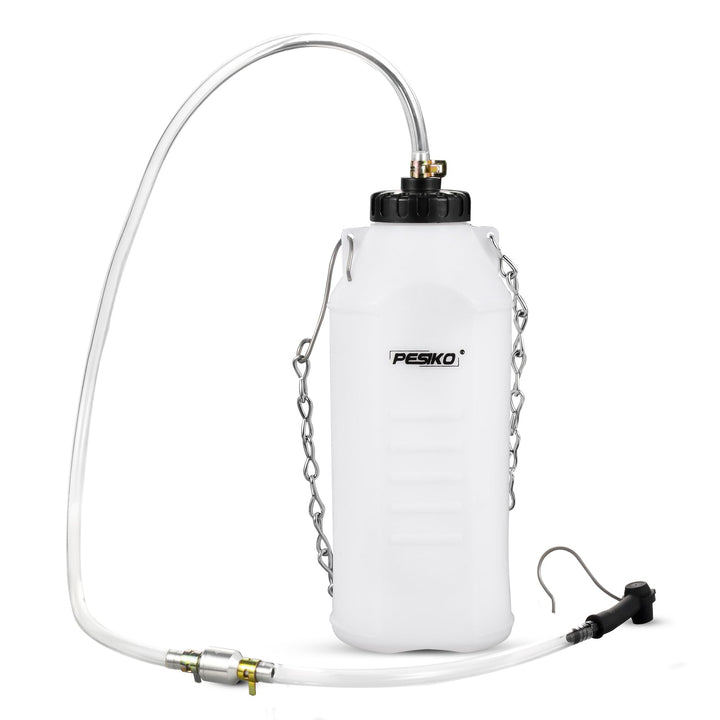PESIKO front bottle view showing clear 1L capacity and sturdy construction for clean collection