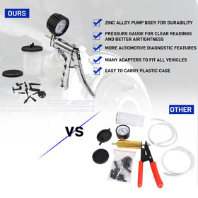 PESIKO assortment of hoses and tapered adapters laid out for versatile fittings