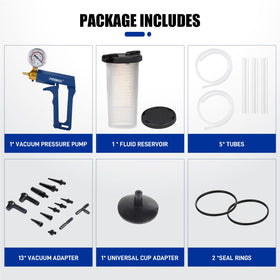 PESIKO hoses and adapters layout highlighting compatibility and quick setup benefits