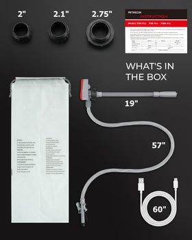 PETASOON hose connection seal showing leak-proof O-ring benefit
