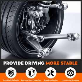 PetMigo control arm being installed in a truck demonstrating simplified replacement and restored alignment