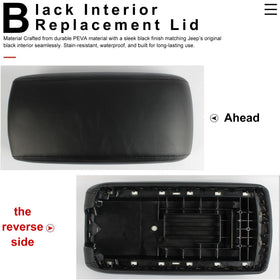 PEVAST installed in Jeep Grand Cherokee demonstrating seamless black match
