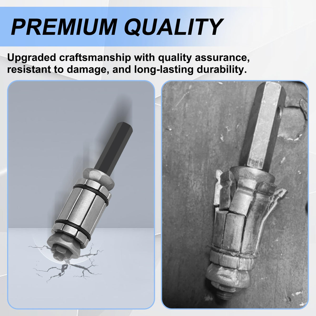 PHATRIP expander beside wrench showing scale and compatibility benefits