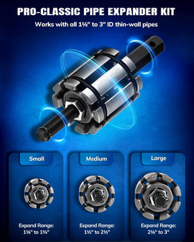 PHATRIP medium expander detail highlighting durable finish and reliable performance
